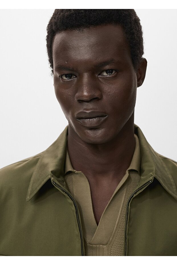 Cepli pamuklu ceket - 6