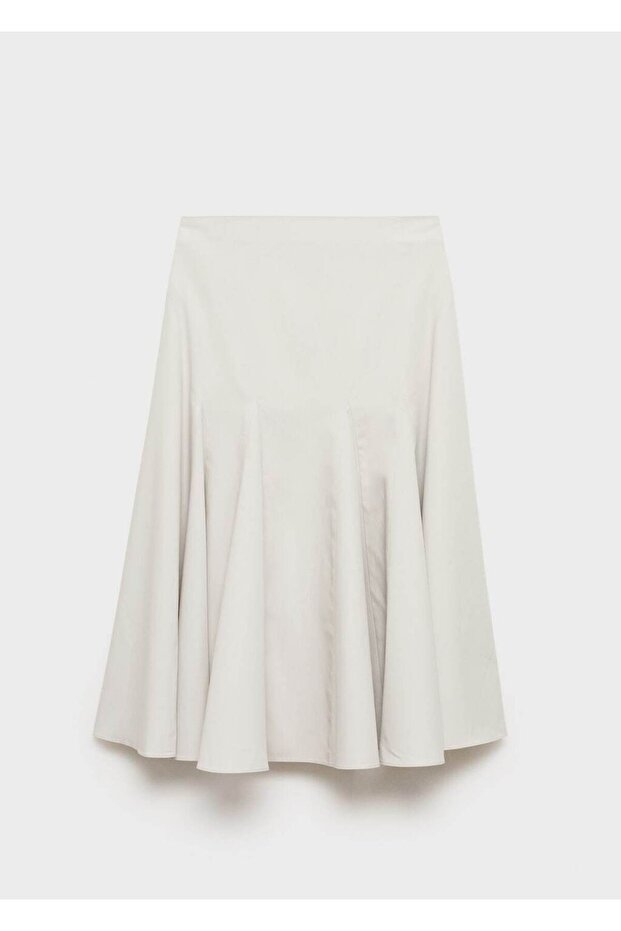 Pileli midi etek - 3