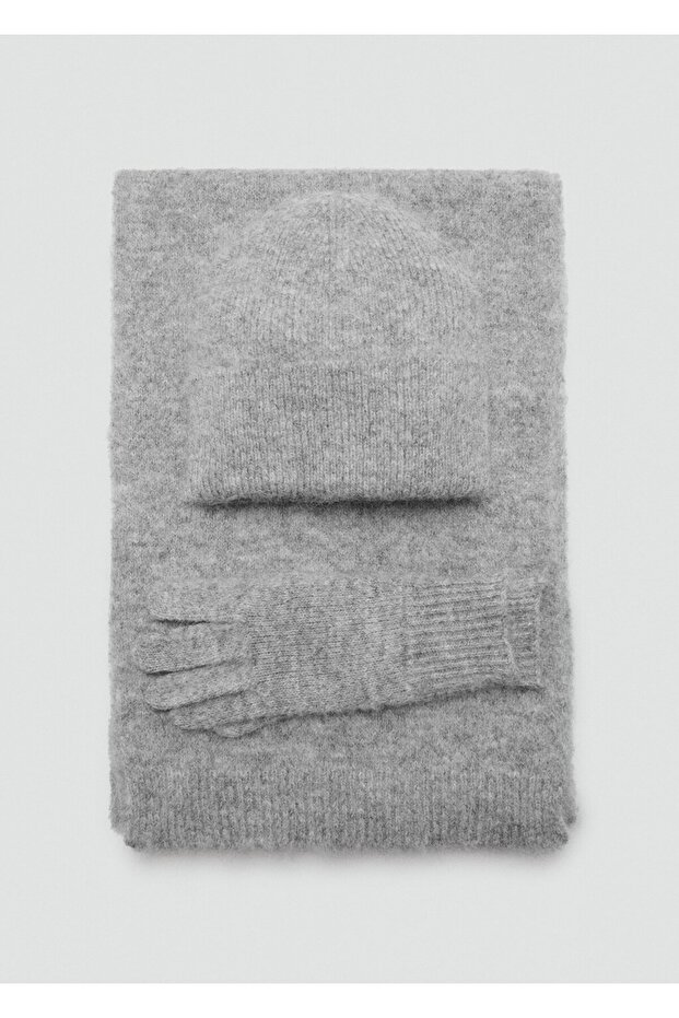 Düz triko atkı - 4