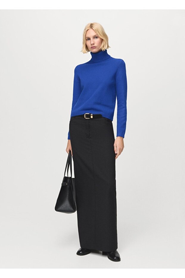 Balıkçı yaka triko kazak - 2