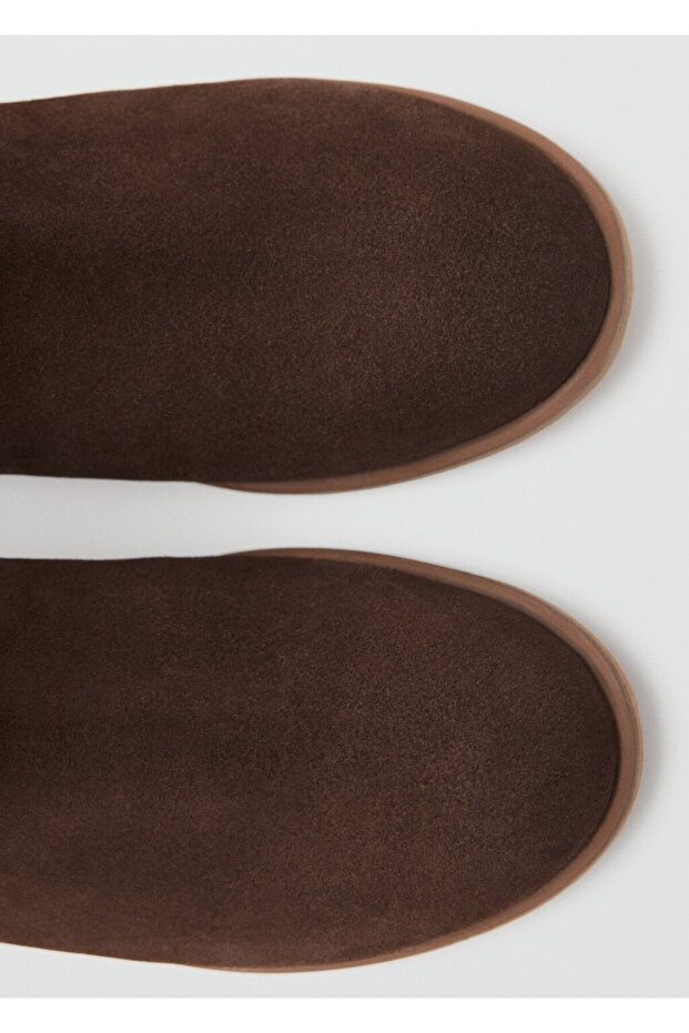 Süet deri yarım bot - 3