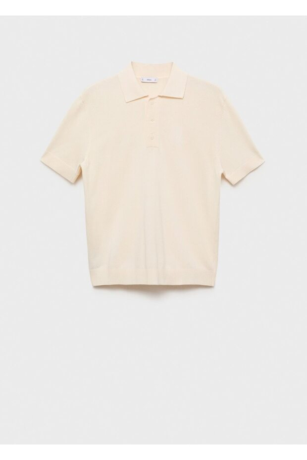 Pamuklu triko polo gömlek - 3