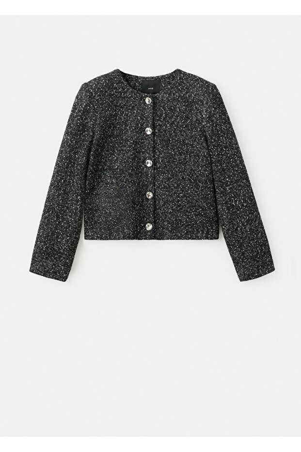 Kırçıllı pamuklu ceket - 3