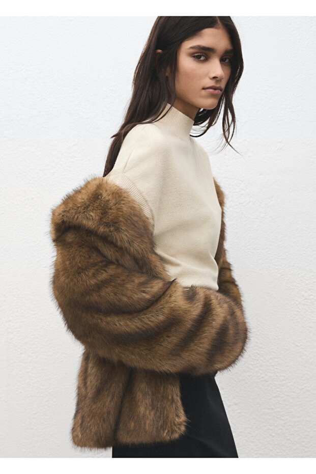 Kısa kollu simli kazak - 7