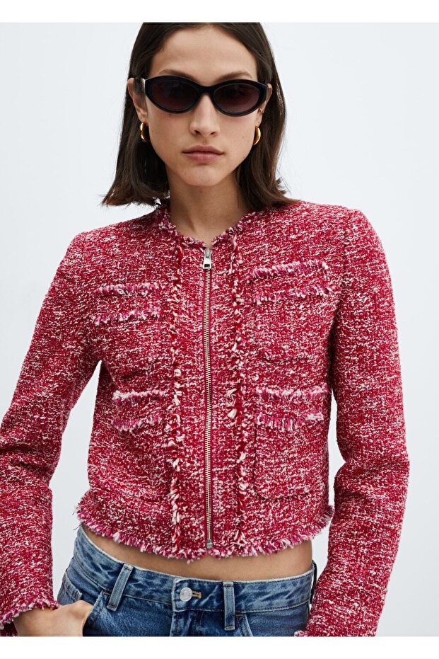 Cepli tüvit ceket - 5