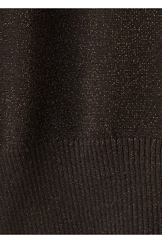 Kısa kollu simli kazak - 5