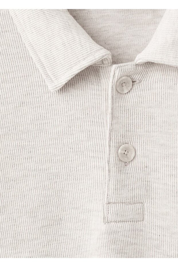 Regular kesim polo sweatshirt - 8