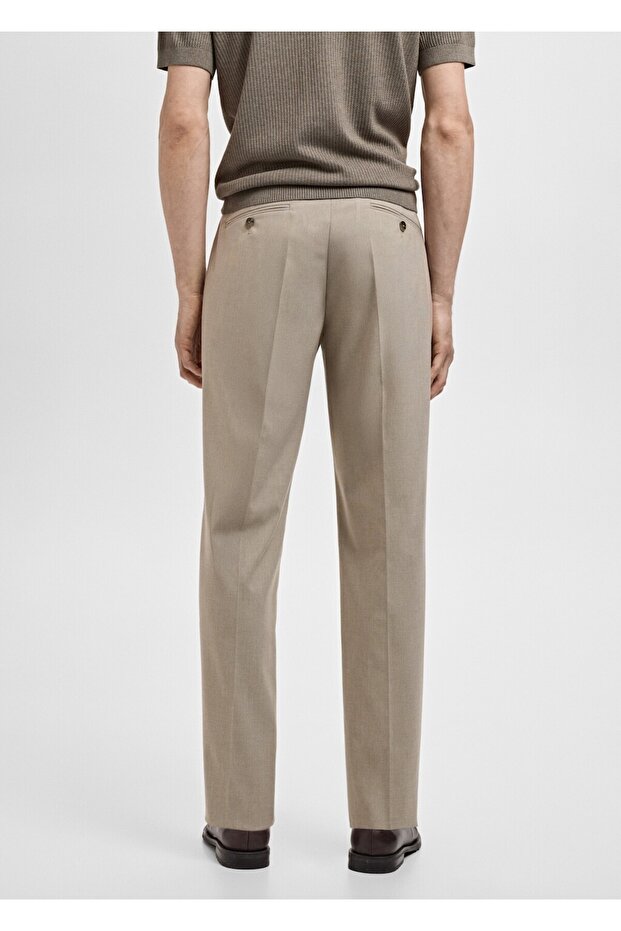 Monako slim fit kumaş pantolon - 4