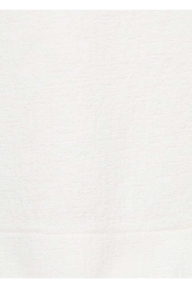 Pamuklu dokuma tişört - 5