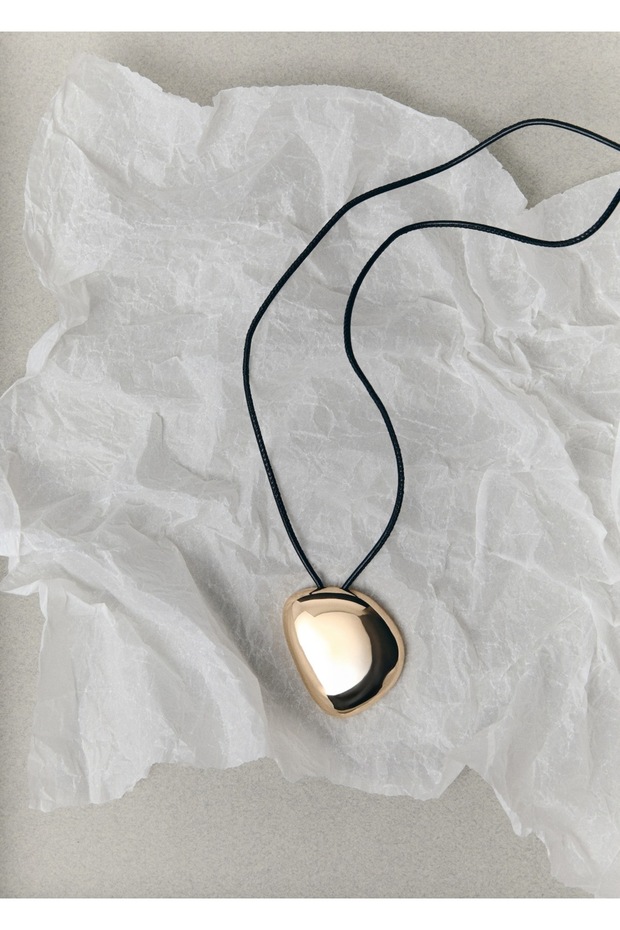 Metal kolye uçlu kolye - 4