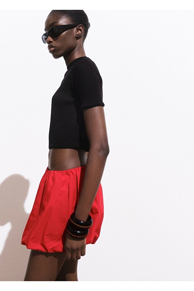 Mini balon şort - 6