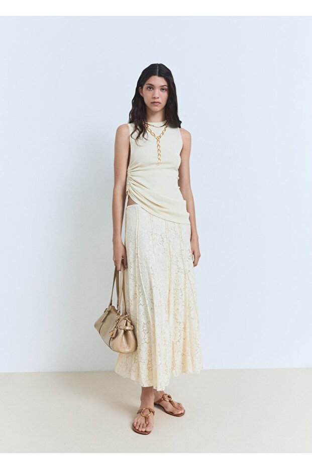 Dantel uzun etek - 2