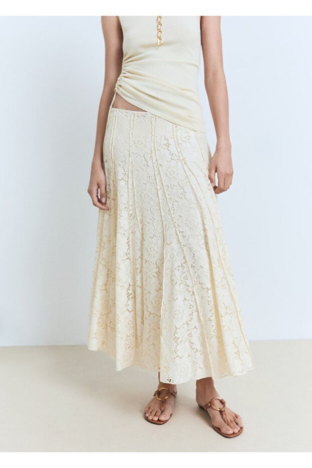 Dantel uzun etek - 1
