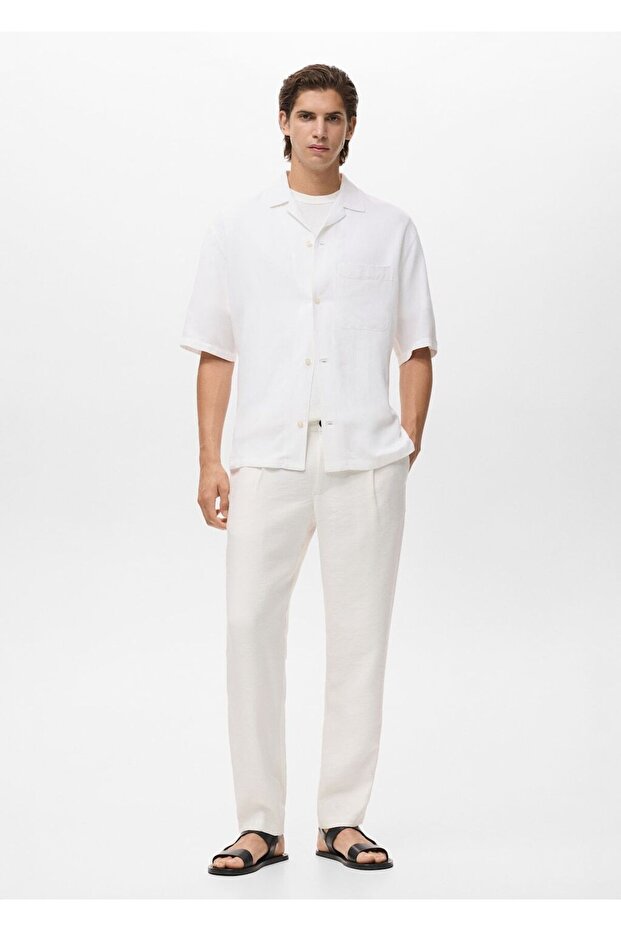 İnce örgülü tişört - 2