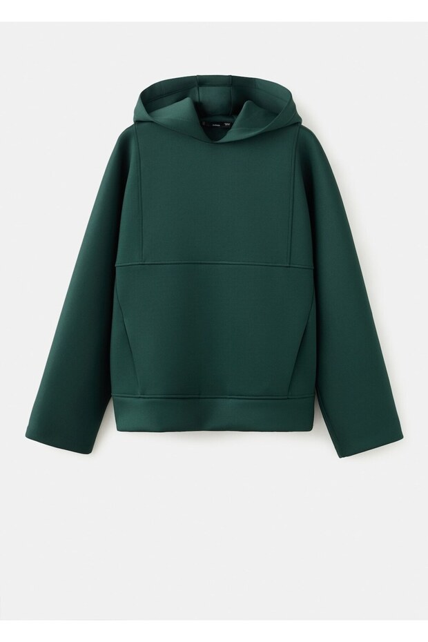 Geniş kesimli kapüşonlu - 3