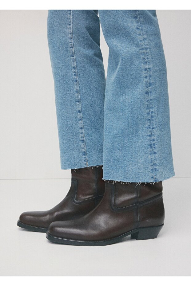 Wide leg hamile jean - 7