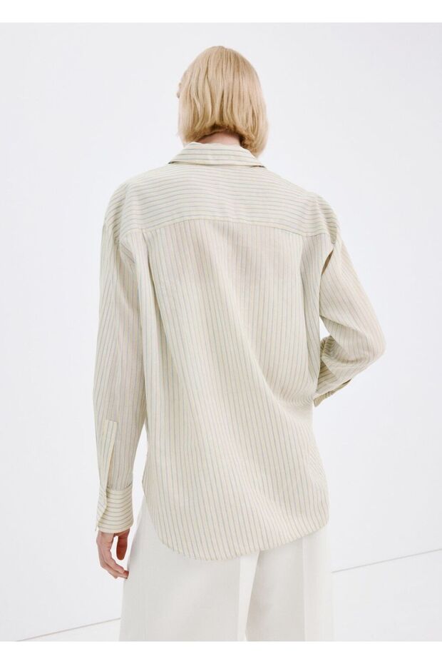 Cepli lyocell gömlek - 4