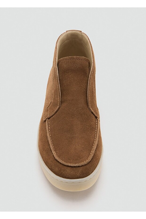 Süet deri yarım bot - 5