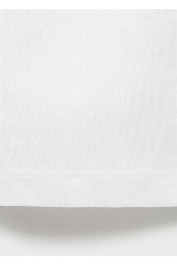 Dantel askılı pamuklu bluz - 5