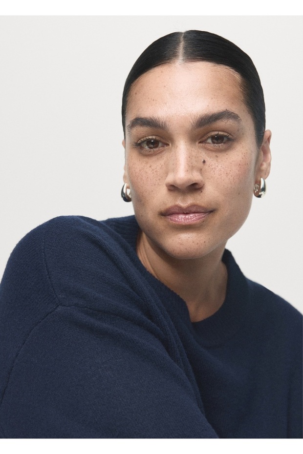 Yuvarlak yaka triko kazak - 8