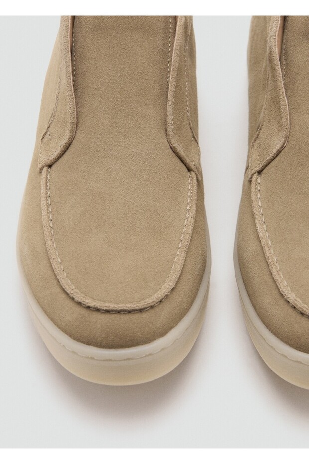 Süet deri yarım bot - 4