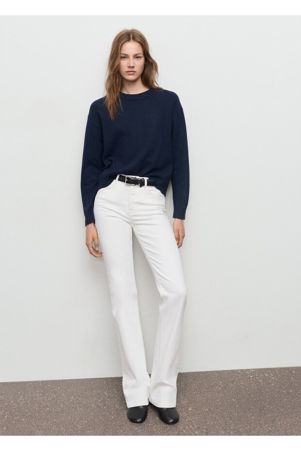 Yuvarlak yaka triko kazak - 2