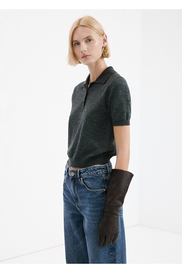 Düz kesim düşük bel jean - 7