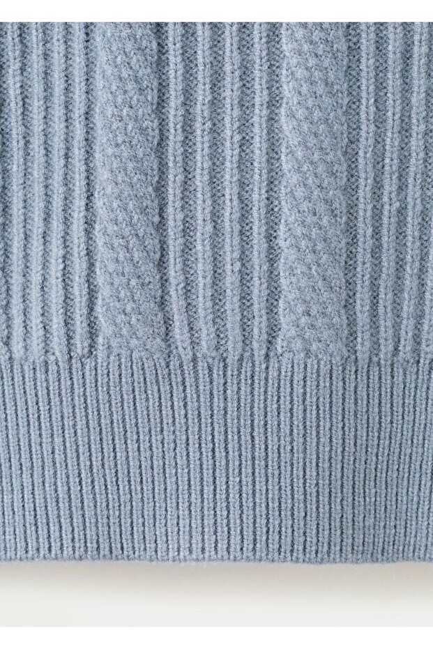 Kalıplı triko kazak - 5