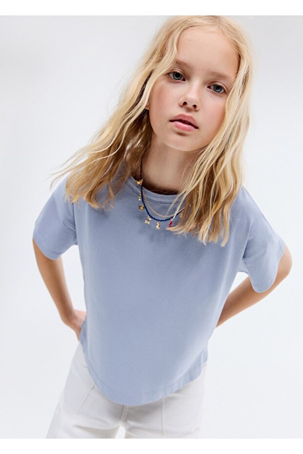 Pamuklu tişört - 1