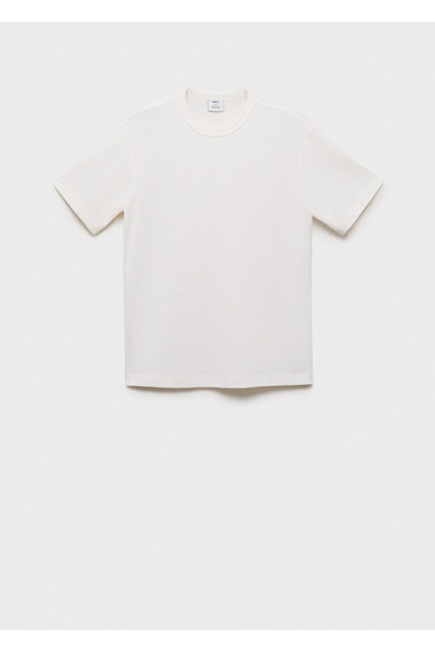 İnce örgülü tişört - 3