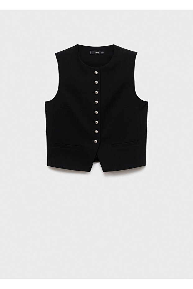 Düğmeli takım yelek - 3