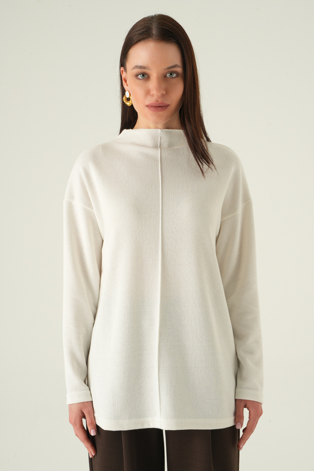 3096A تونيك برقبة دائرية إكرو - 1