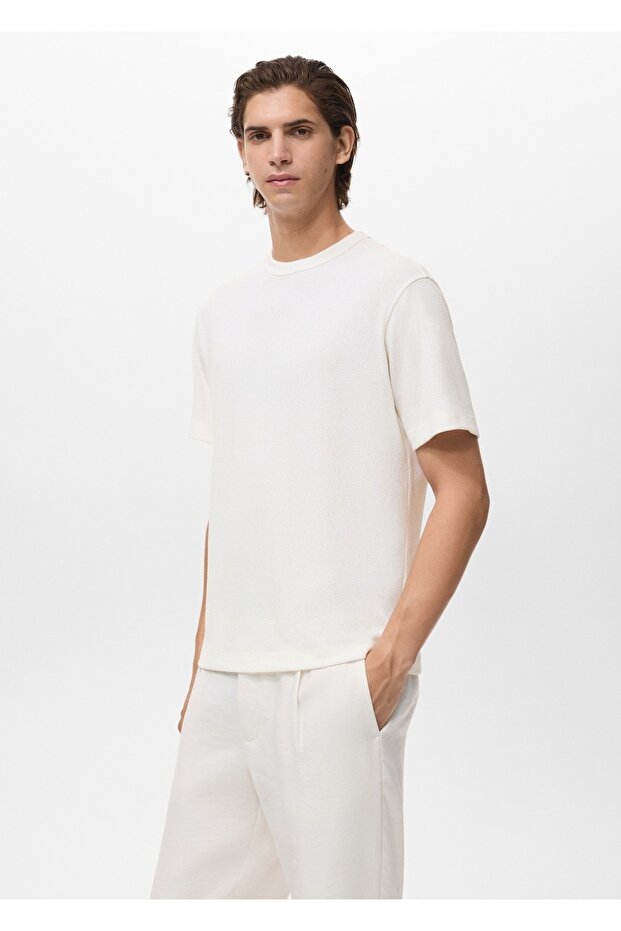 İnce örgülü tişört - 7