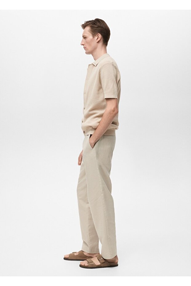 Kalıplı triko gömlek - 7