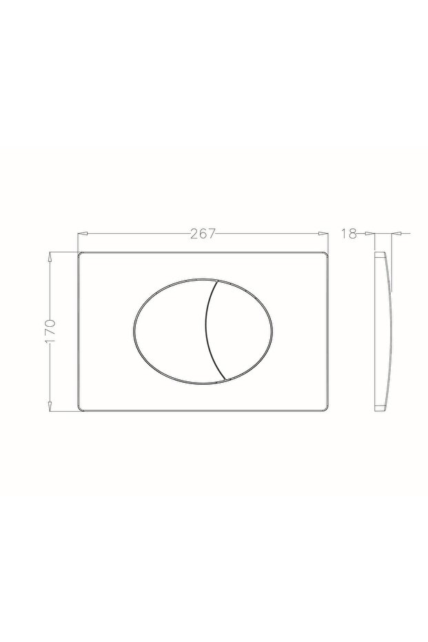 - Ege Mat Krom Panel - 23150 - 2