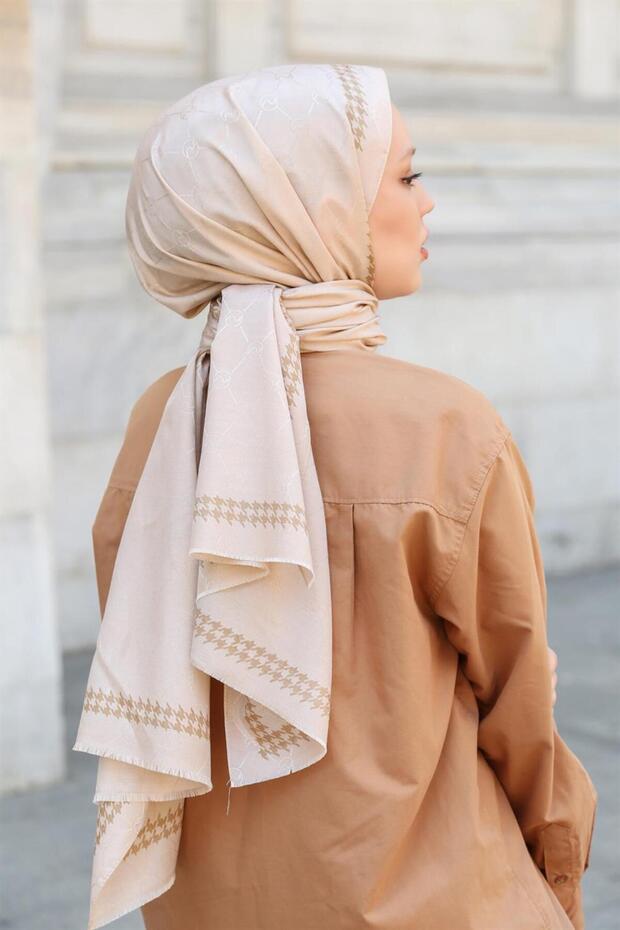 Monogram Şal MONOV02-19 - 3