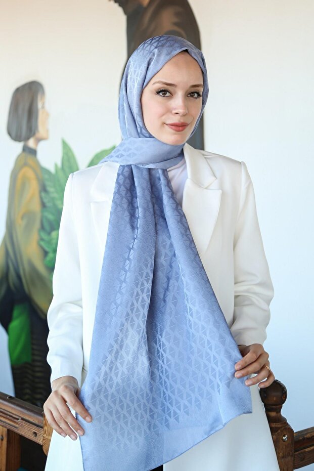 Jakav14-09 Model Jacquard Shawl