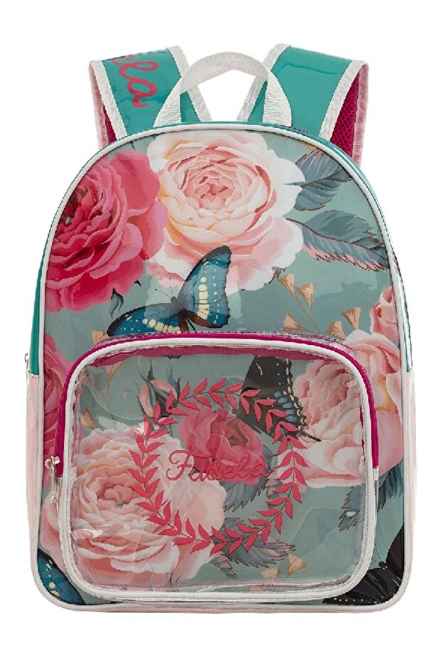 حقيبة ظهر باللون الأخضر النعناعي - 1