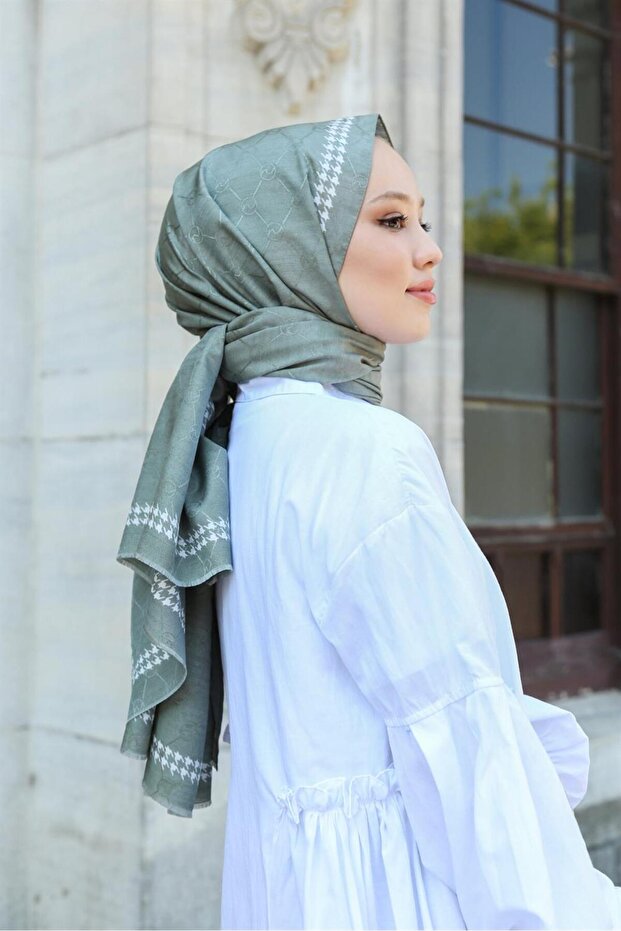 شال مونوغرام MONOV02-02 - 2