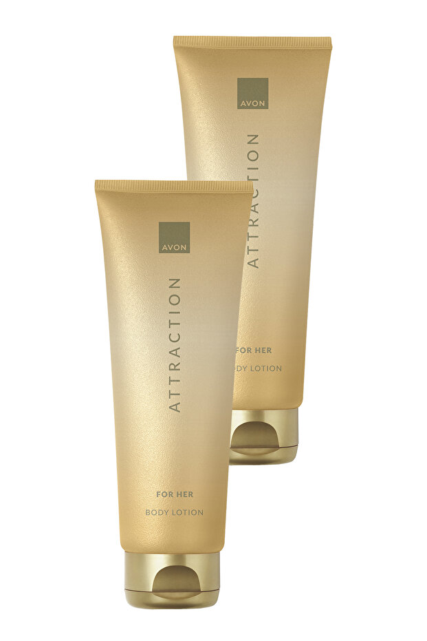 Attraction Women's Body Lotion 125 Ml. Set of Two