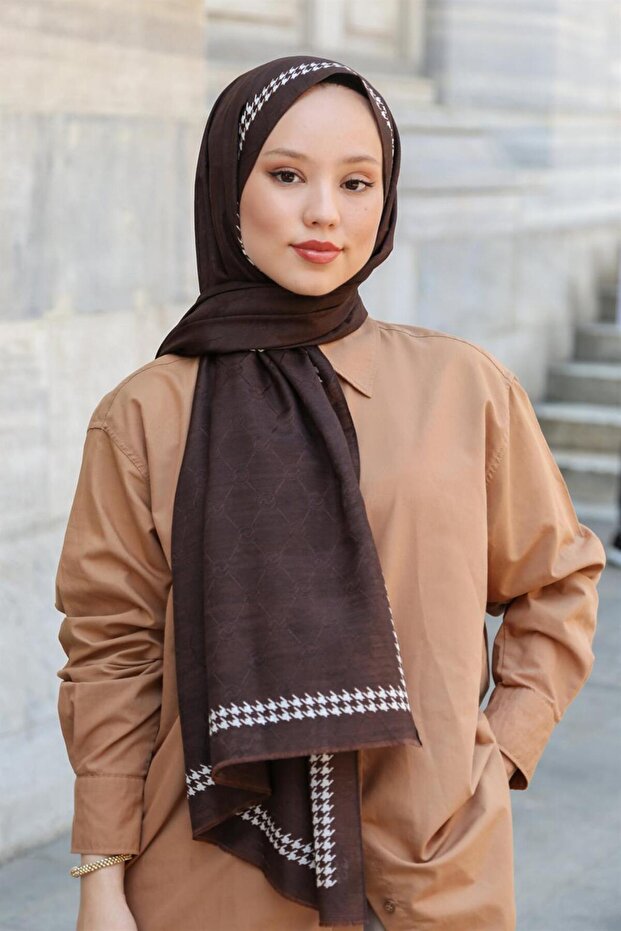 Monogram Şal MONOV02-14 - 4