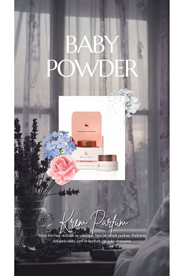 Baby Powder Solid Krem Parfüm - 5