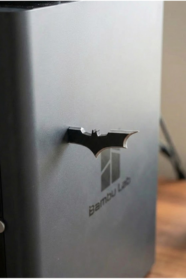 Shaddshop Batman Yarasa Bıçak Figürü Mıknatıslı -dolap Süs Dekorasyonu