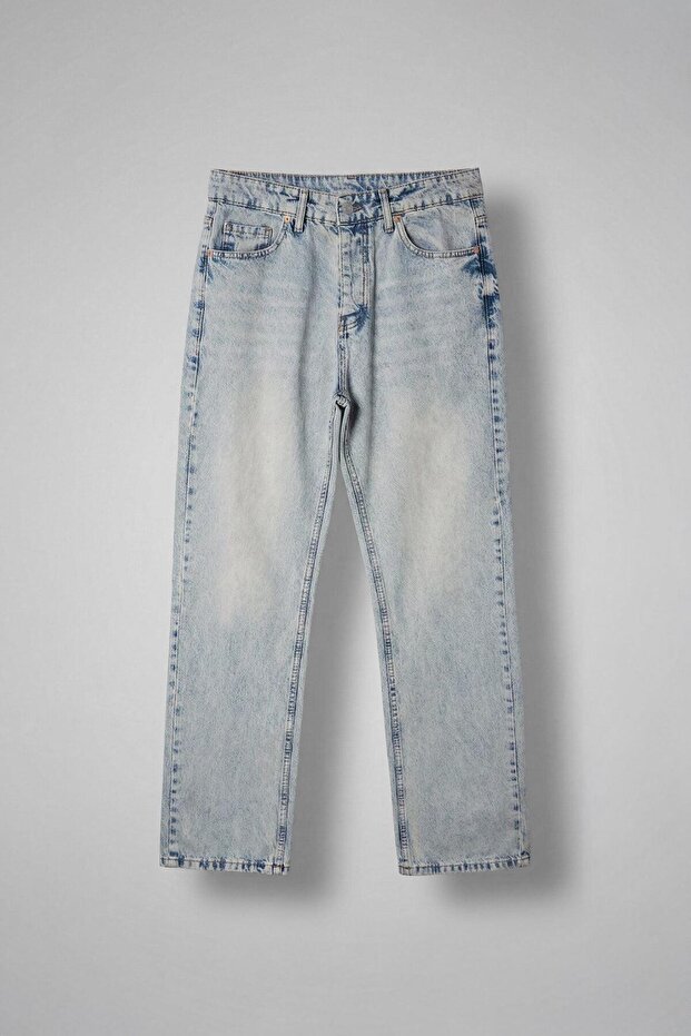 Men's Baggy Fit Jean Light Blue