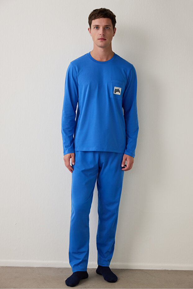 Erkek Controller Oversize Pijama Takımı - 1