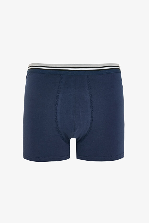 Erkek Pamuklu Basic Same Tape 2li Boxer - 2