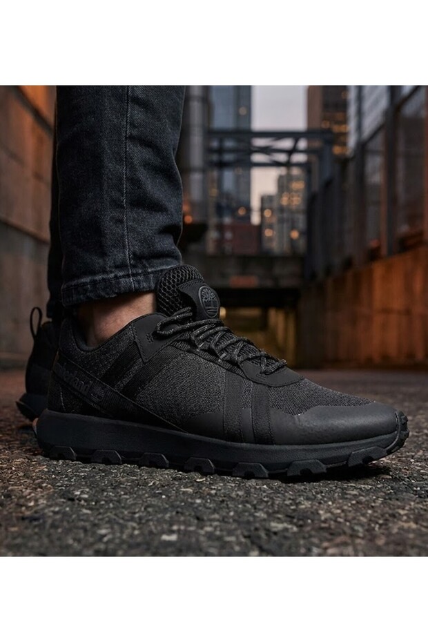Low Lace Up Sneaker Men's Casual Shoes TB0A6BS1EK91 Black