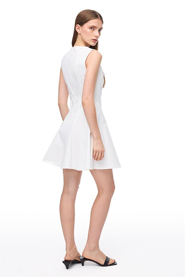 Rochie Dillas 3853-Alb - 4