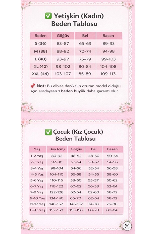 Anne kız elbise - 3