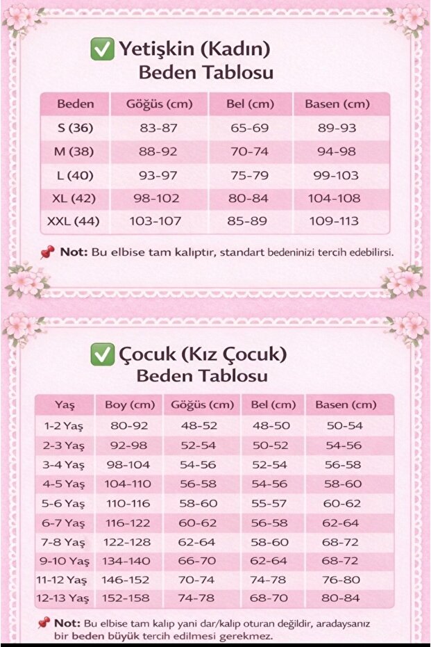 Anne kız elbise - 3